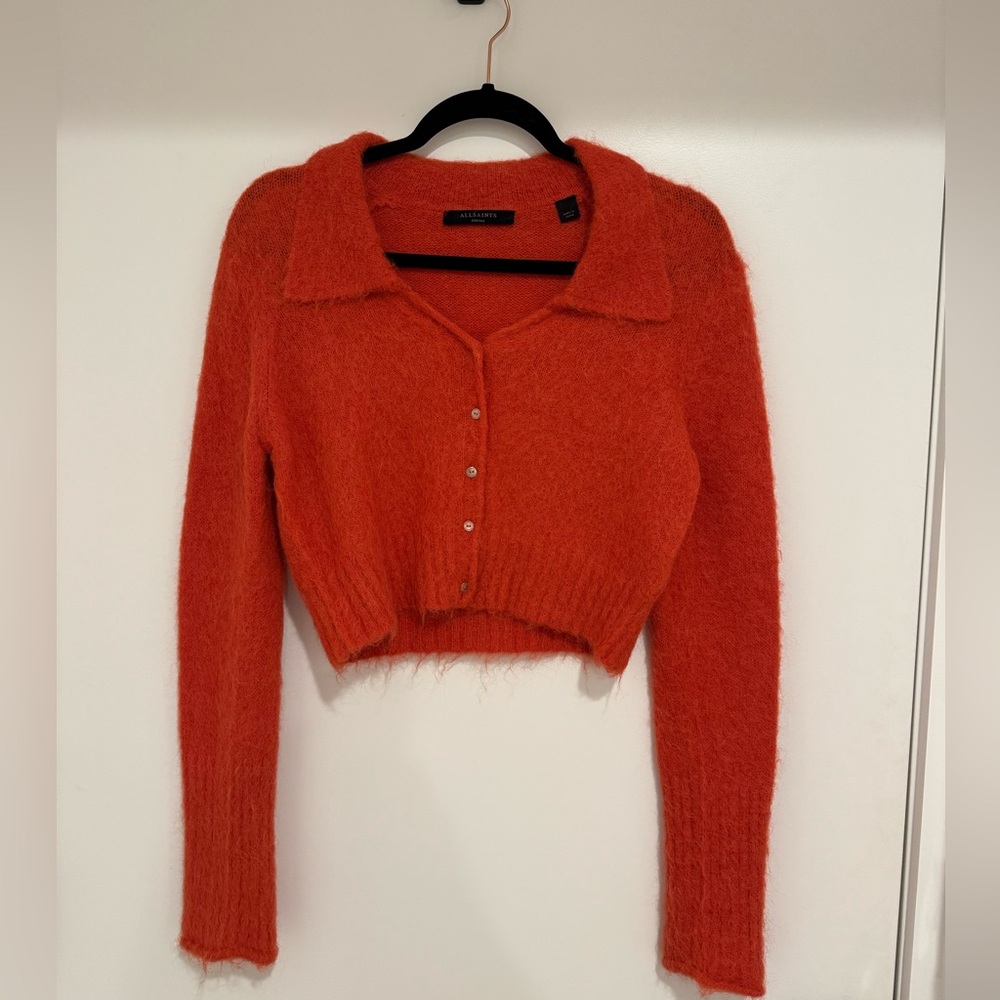 All saint collard sweater